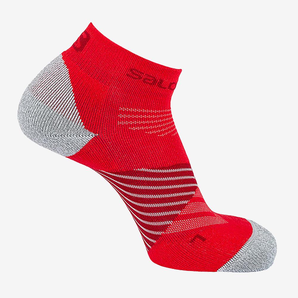 Chaussettes Salomon Homme Rouge - Salomon SPEED PRO - France (0481-LEQSC)